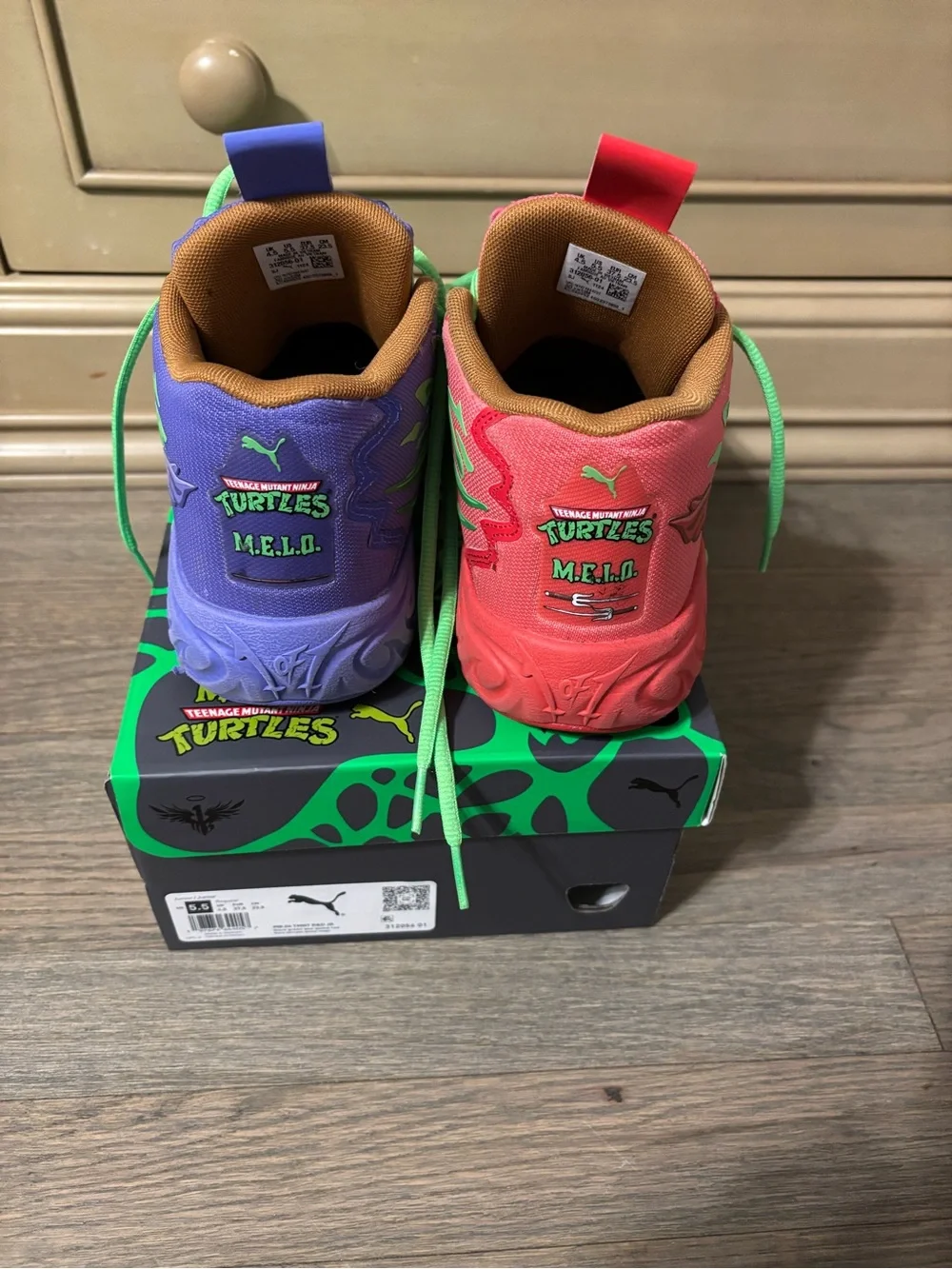 Puma TNMT M.E.L.O kids 5.5